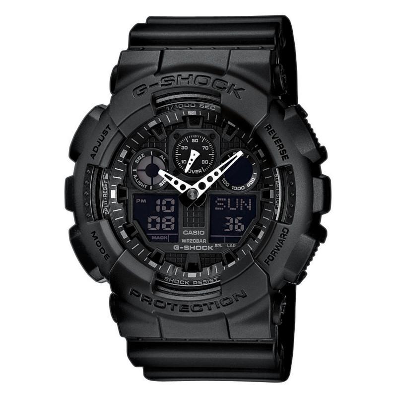 G-SHOCK Casio Sat GA-100-1A1ER, Crni