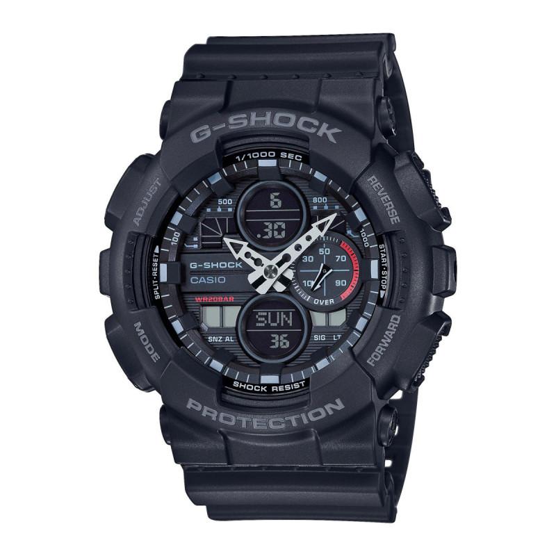 G-SHOCK Casio Sat GA-140-1A1ER, Crni