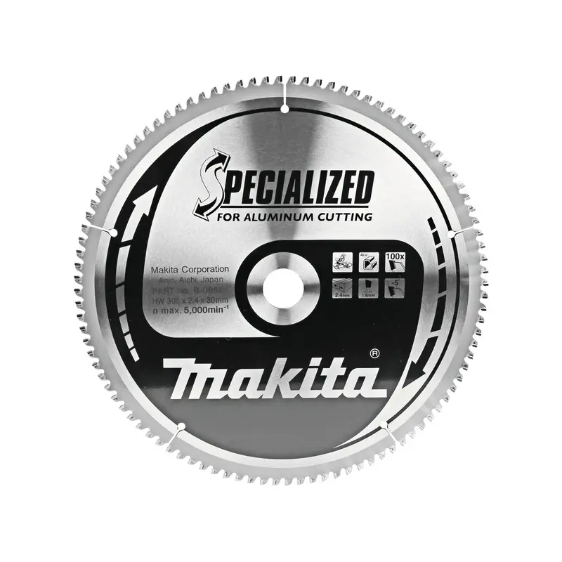 Makita List Rezna ploča za aluminijum za pilu SPECIALIZED 305x30 100Z B-09684