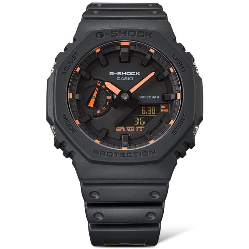 G-SHOCK Casio Sat GA-2100-1A4ER, Crni