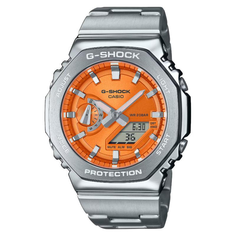 G-SHOCK Casio Sat GM-2110D-4AER, Sivi