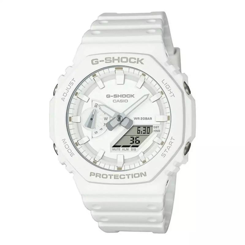 G-SHOCK Casio Sat GA-2100-7A7ER, Bijeli