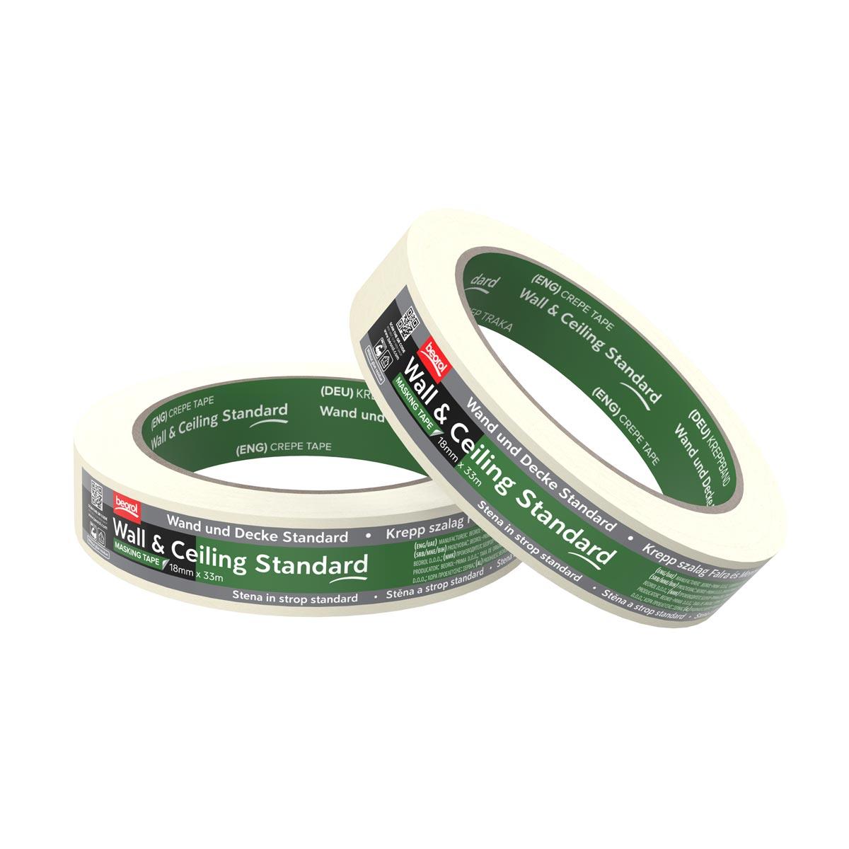 Beorol Krep traka Zid i Plafon Standard 18mm x 33m