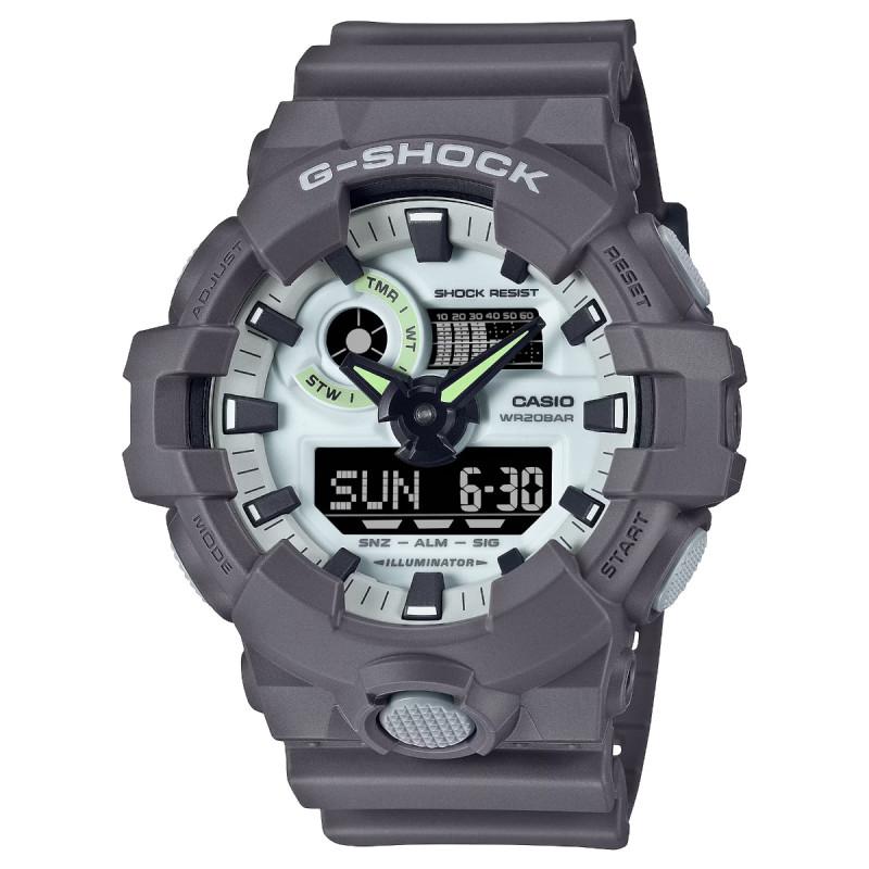 G-SHOCK Casio Sat GA-700HD-8AER, Sivi