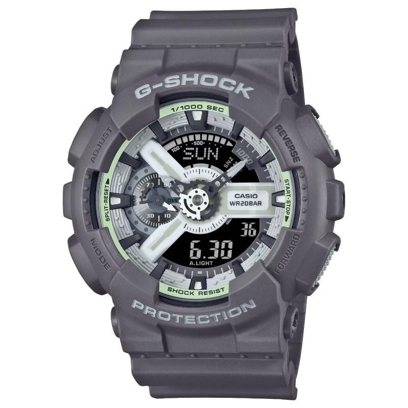 G-SHOCK Casio Sat GA-110HD-8AER, Sivi