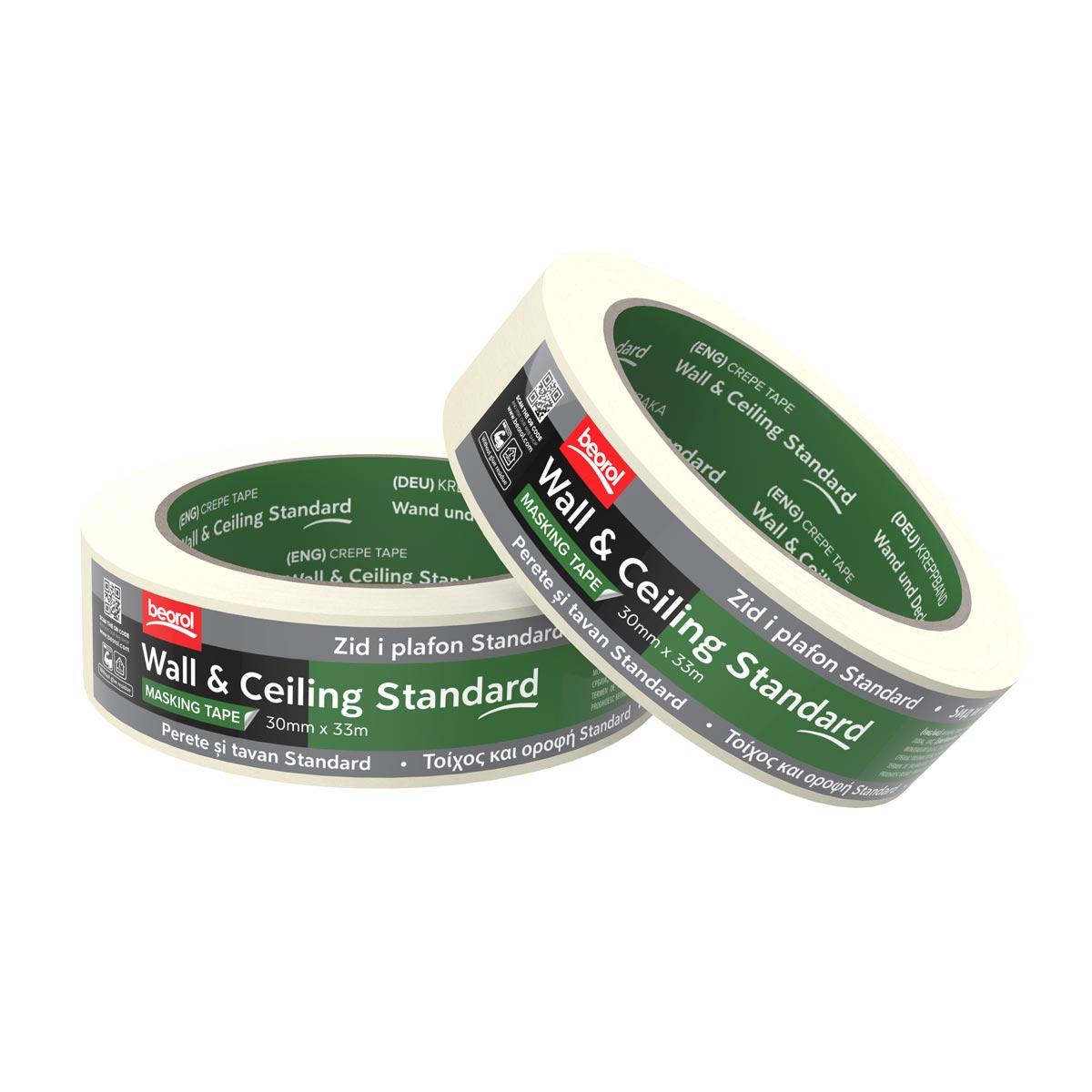 Beorol Krep traka Zid i Plafon Standard 30mm x 33m