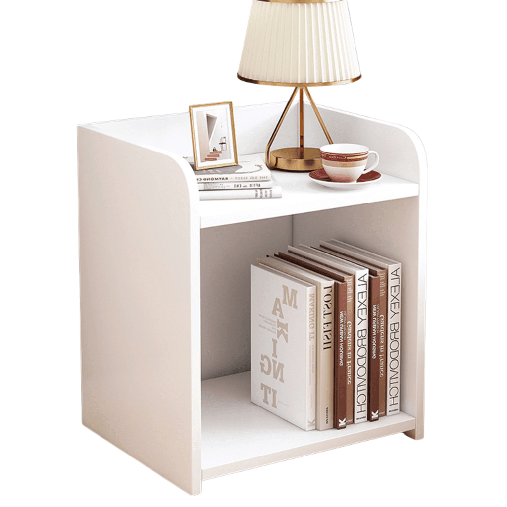 Giga Noćni ormarić Selano, 22.5x40cm, Bijeli