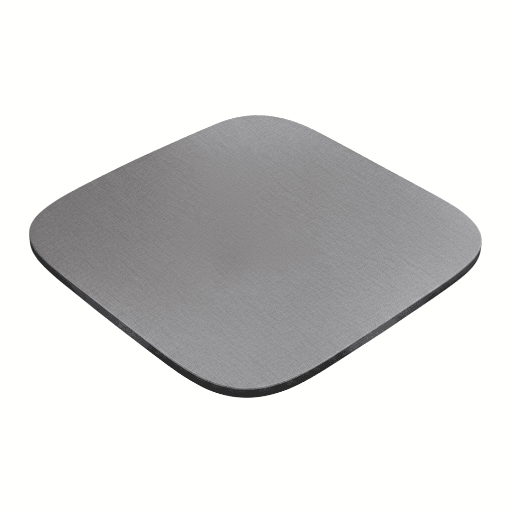 Giga Kockasta ploča za sto Skaya, 80x80 cm, Siva