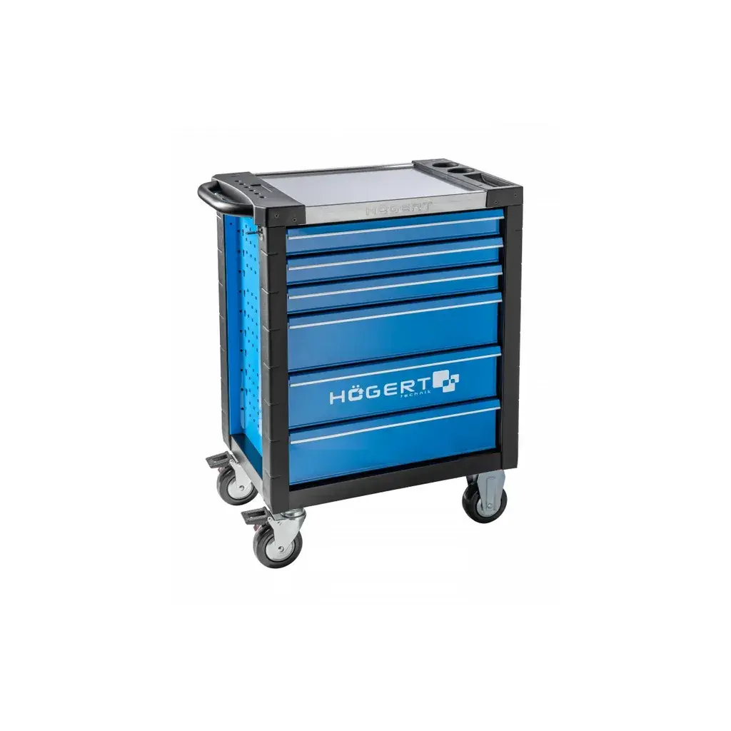 Hoegert Kolica za alat sa 6 ladica, Premium, HT7G571