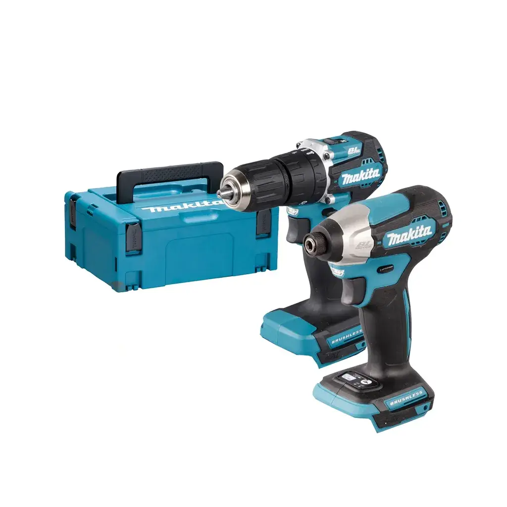 Makita Aku set bušilica, DHP487Z i Udarni odvijač DTD157Z, DLXSET2025-2