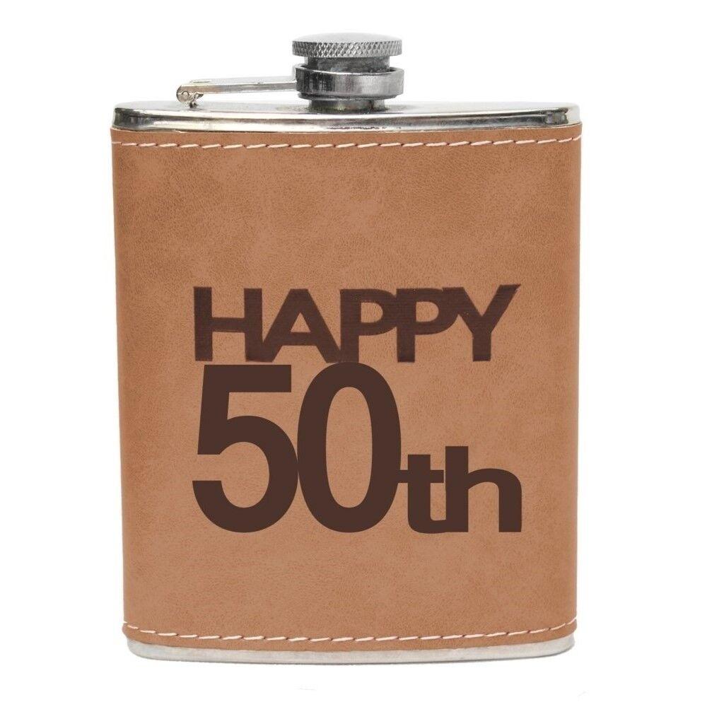 Poklon ploska HAPPY 50th 7161373 (240ml)