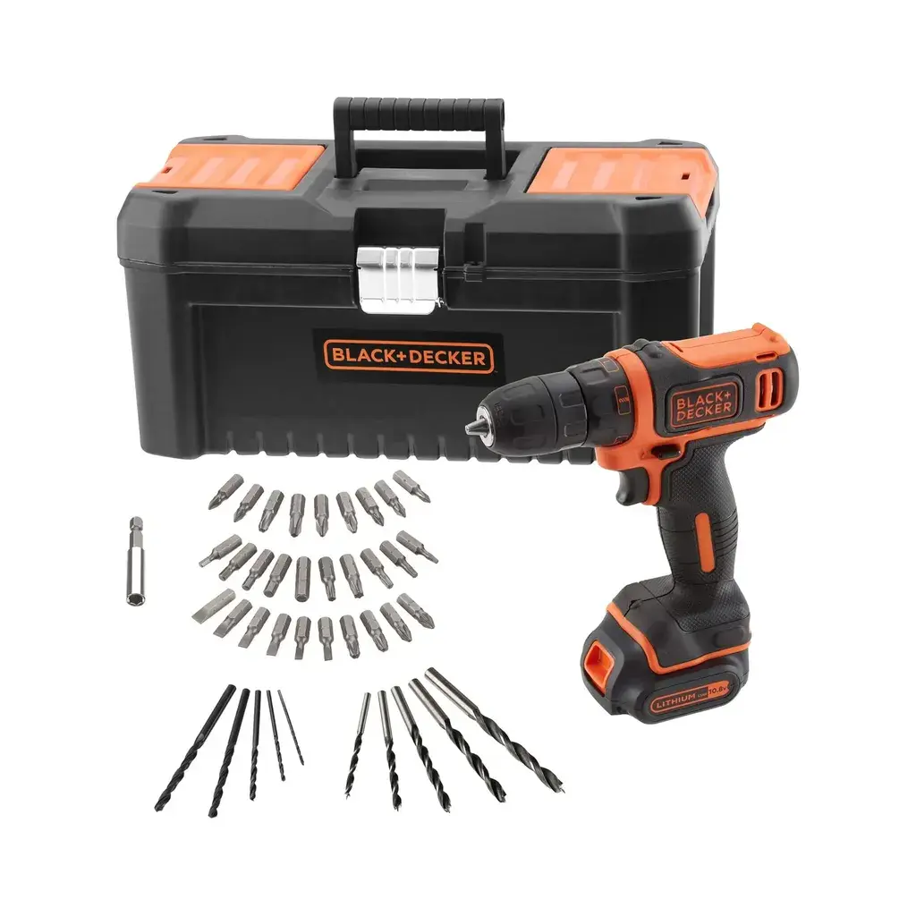 Black+Decker Aku Bušilica odvijač, 10.8 V, BDCDD121KA