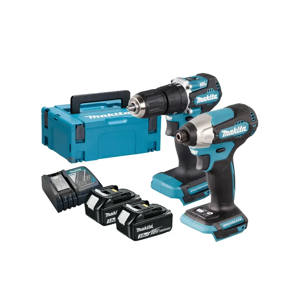 Makita Aku set bušilica, DHP487Z i Udarni odvijač, DTD157Z, DLXSET2025-3