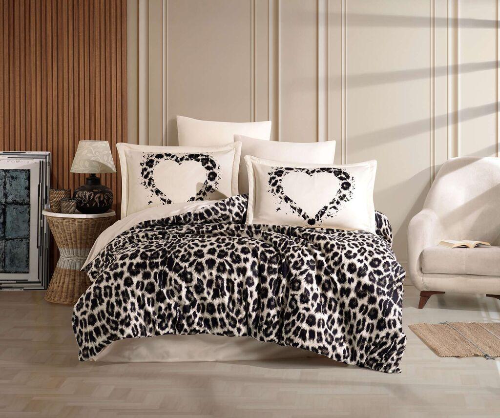 L'essentiel Maison Posteljina za francuski krevet Saten, 100% pamuk, 200x220 cm, 240x260 cm, 4 jastučnice