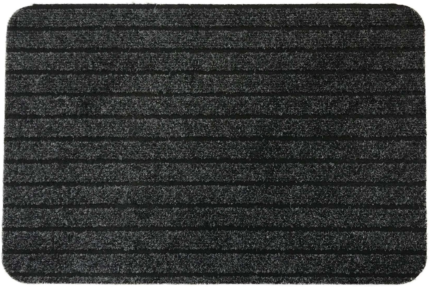 LUANCE Otirač za vrata Chloe, PP/Lateks, 40x60cm, Siva