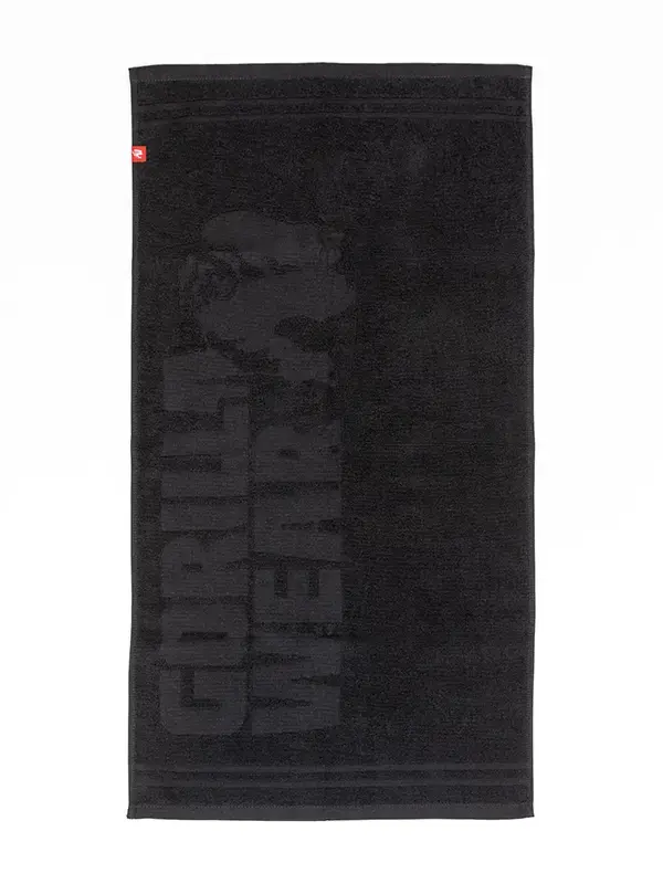 Gorilla Wear Peškir za Teretanu 50cm x 100cm - Crni
