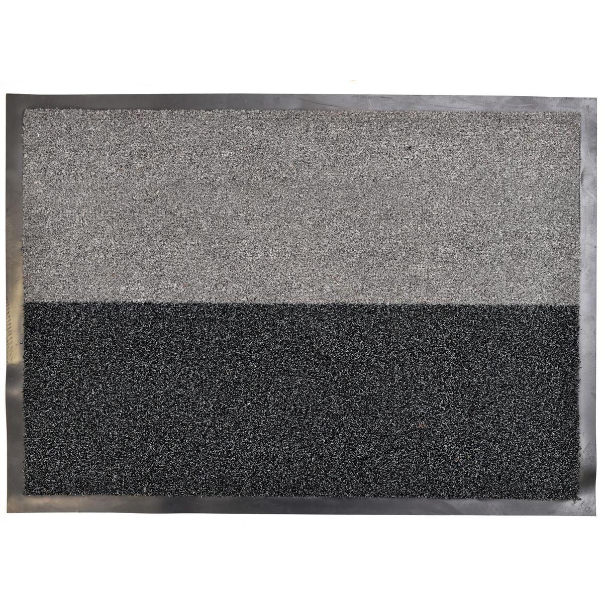 LUANCE Otirač Magic, PP/PVC, 50x70cm, Sivo-Crna