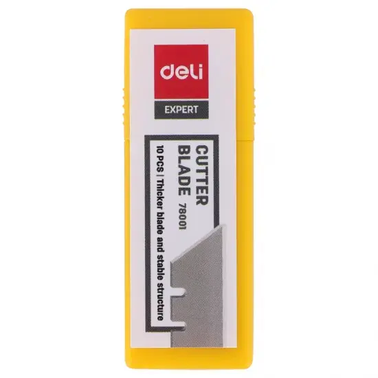 DELI Rezervne oštrice za trapezoidni skalpel 10 komada