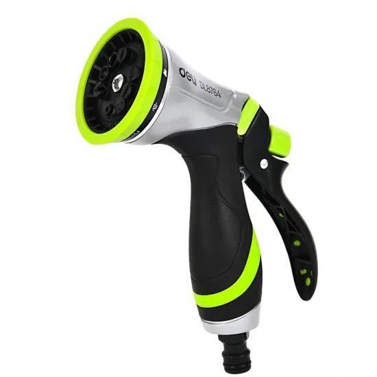 DELI pištolj za prskanje sa 10 modova TPR Green line EDL8764