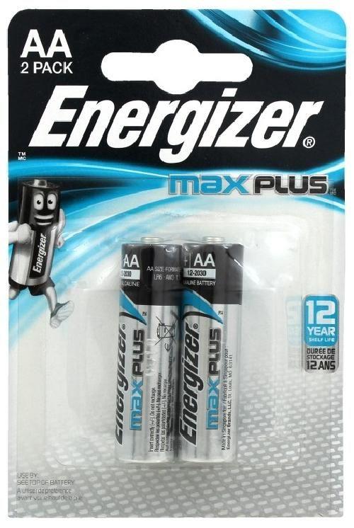 ENERGIZER Alkalne baterije AA Max Plus, 2 komada