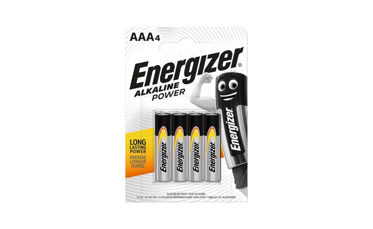 ENERGIZER Alkalne baterije LR03 G, 4 komada