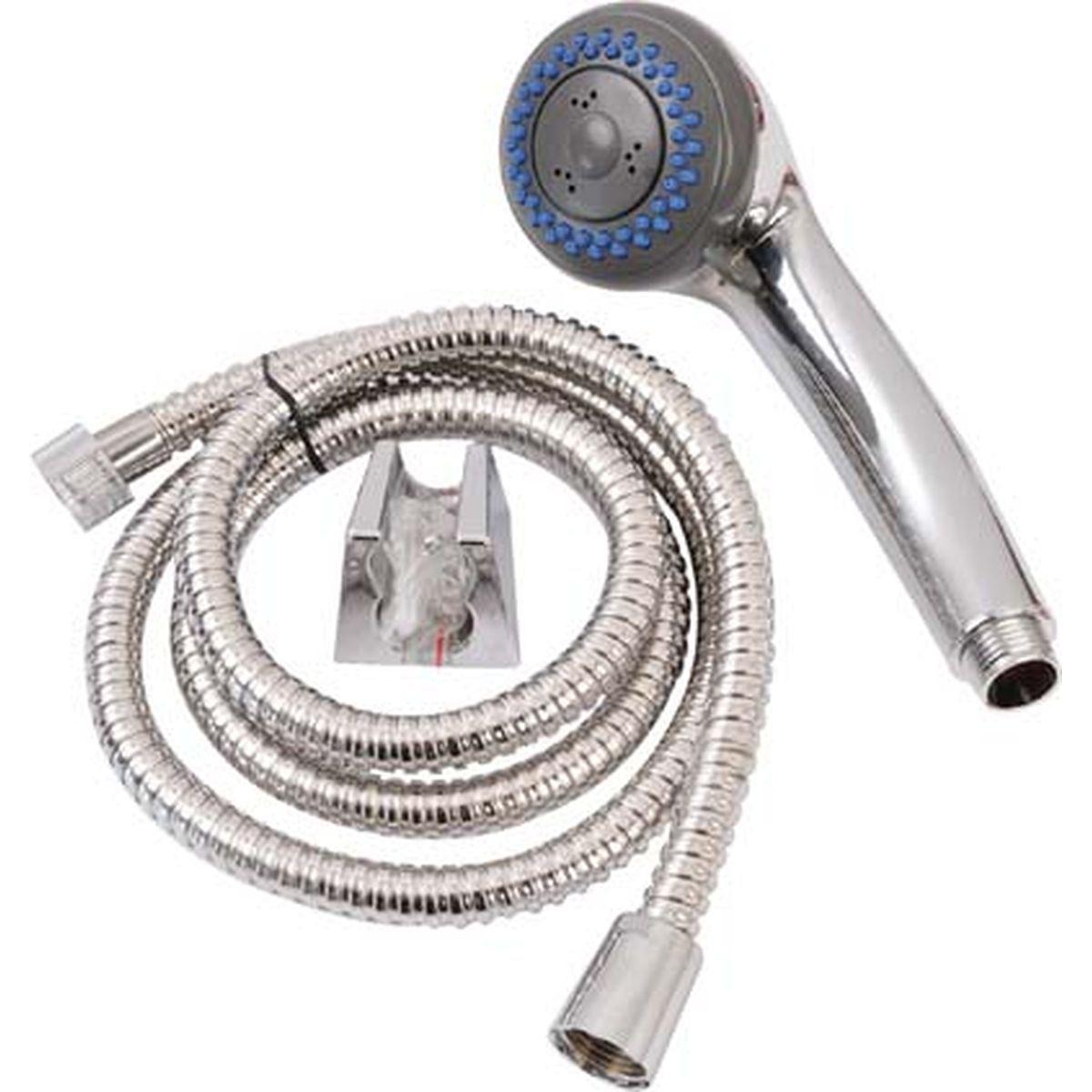 TENDANCE Tuš set s 3 funkcije, 1,5 m, hrom