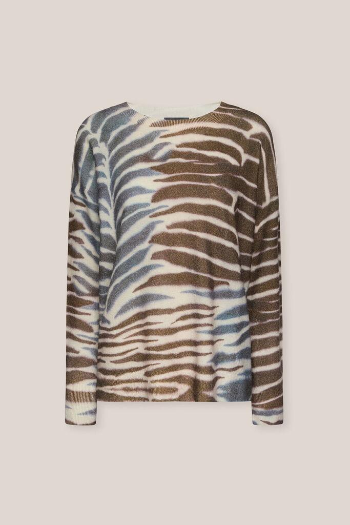 Elena Miro Ženski vuneni džemper, Šareni