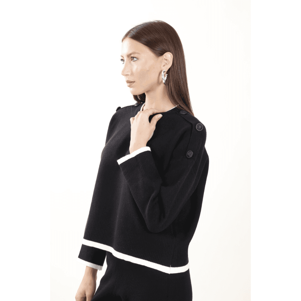 Myastreet Ženski džemper, Crni