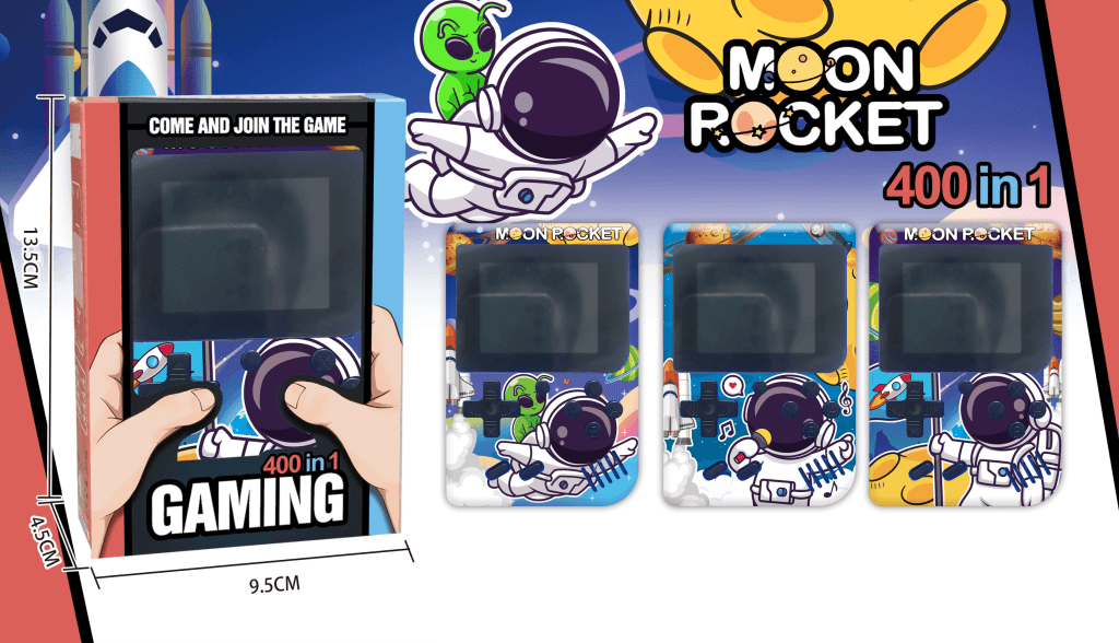 400u1 igrica astronauta, Šarena