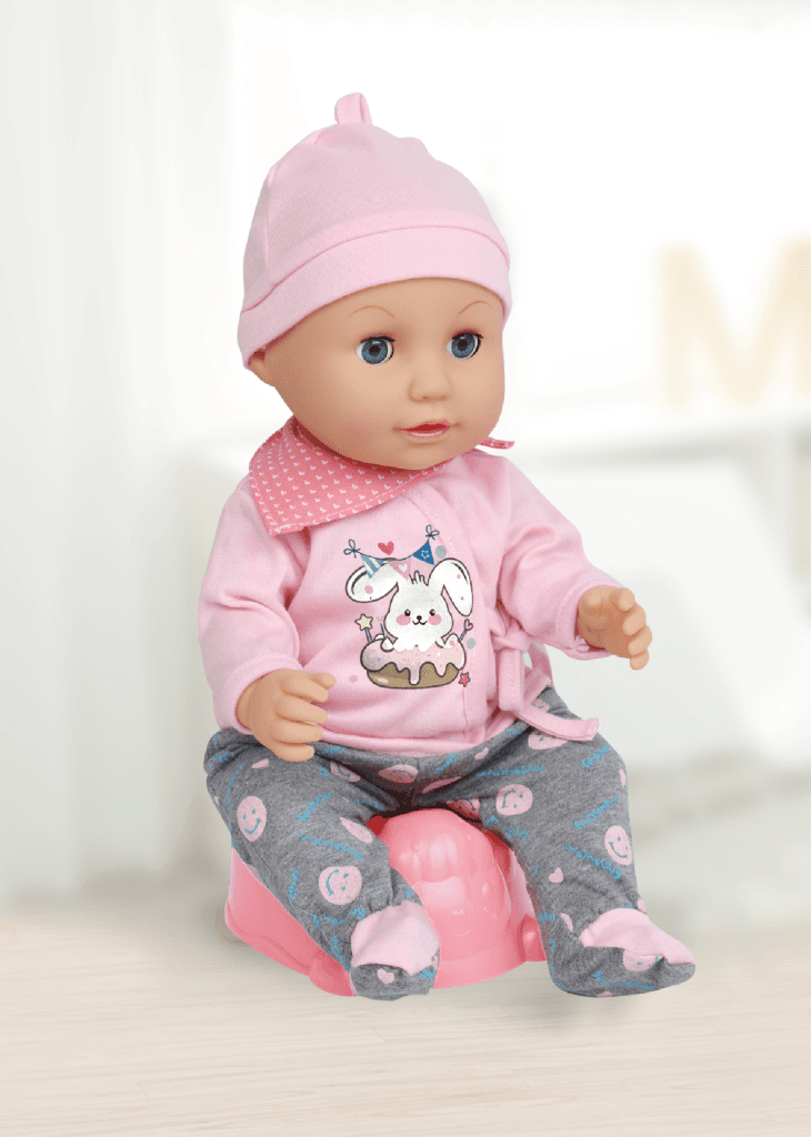 Beba sa zvukom i dodatcima, Roze