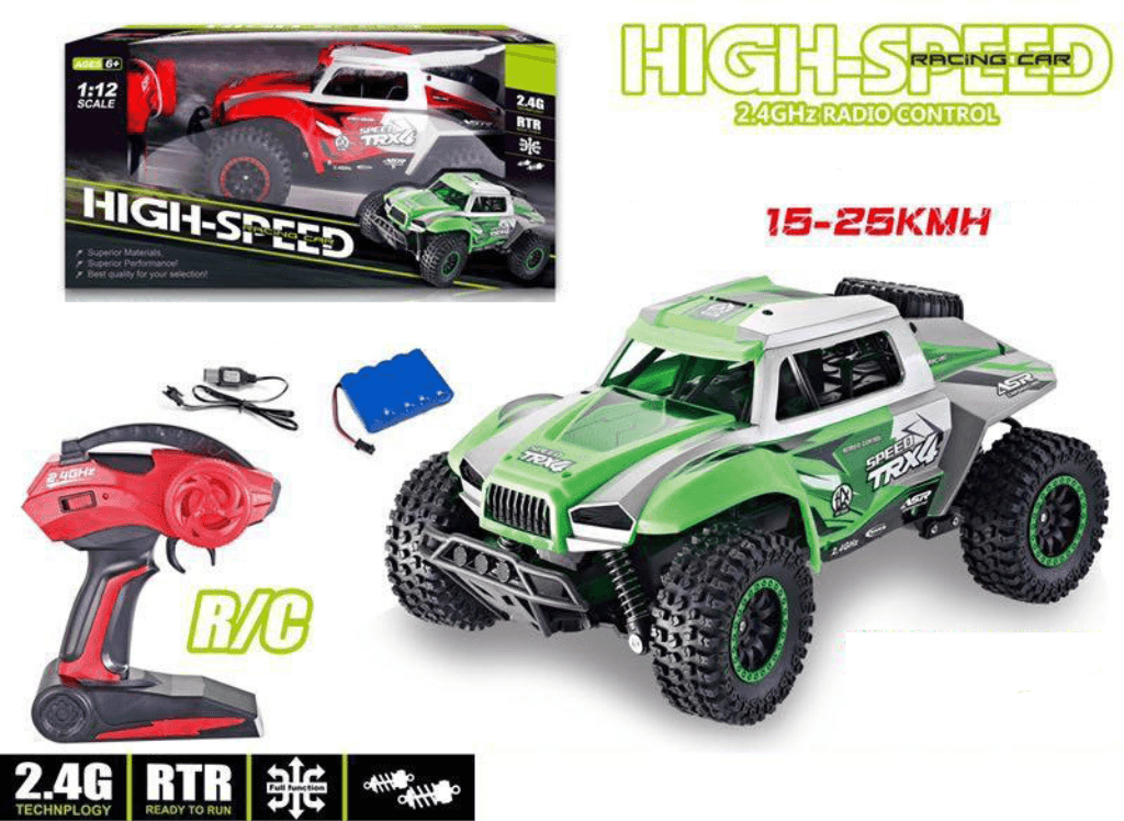 Auto na daljinsko upravljanje, Crveni