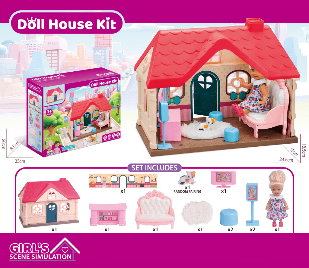 Kućica za igru, Roze