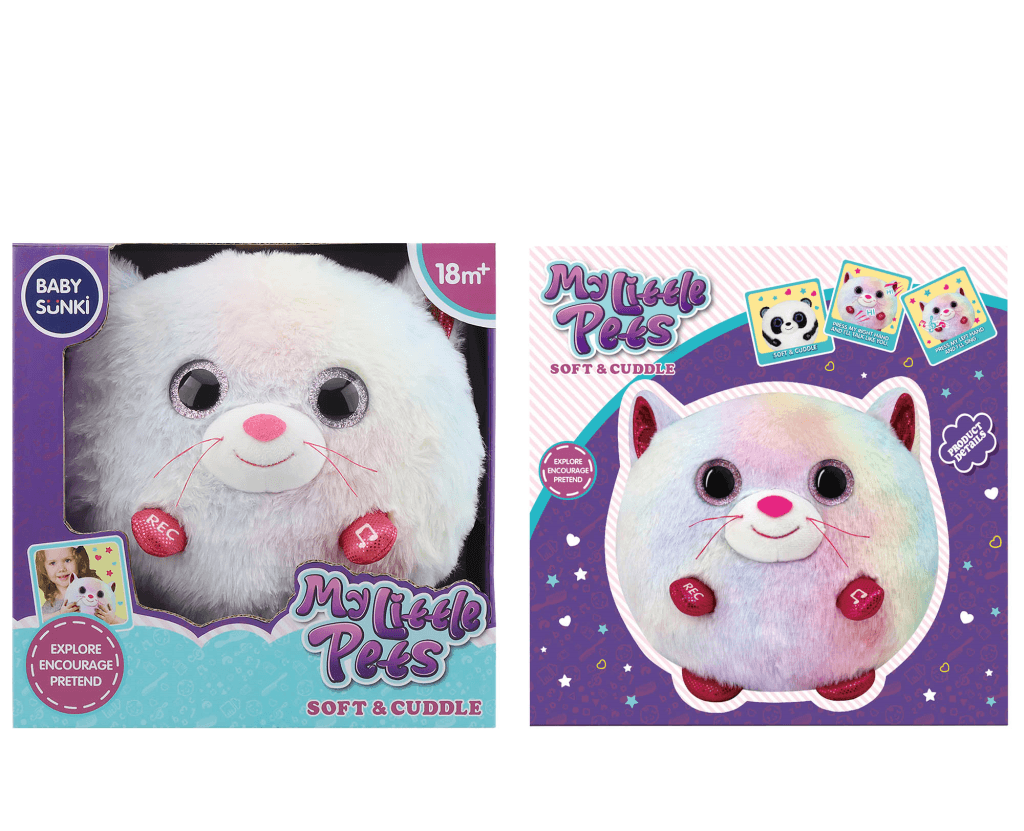 My Little Pets Maca pliš, Bijela