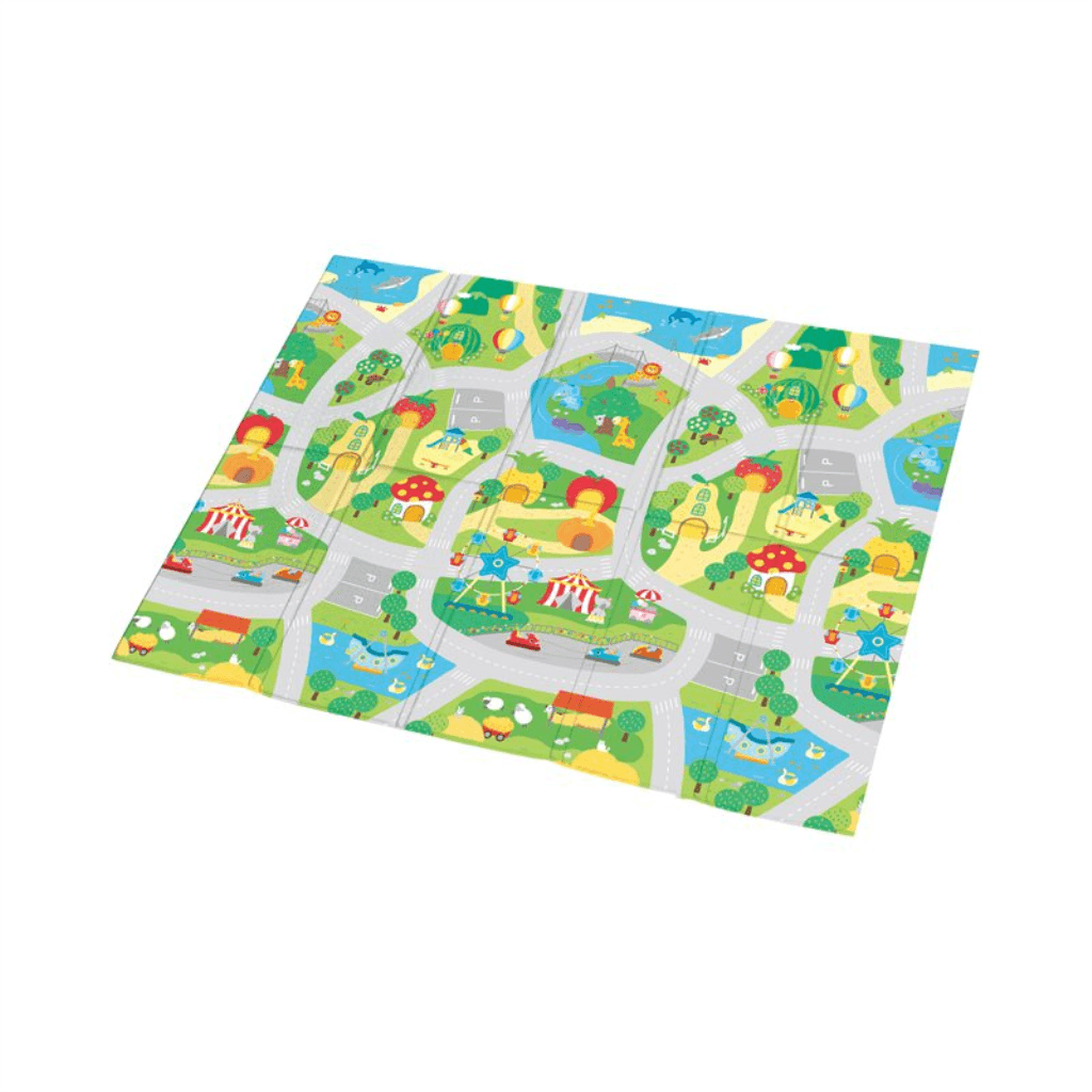 Sklopiva prostirka za dječju sobu, Zelena