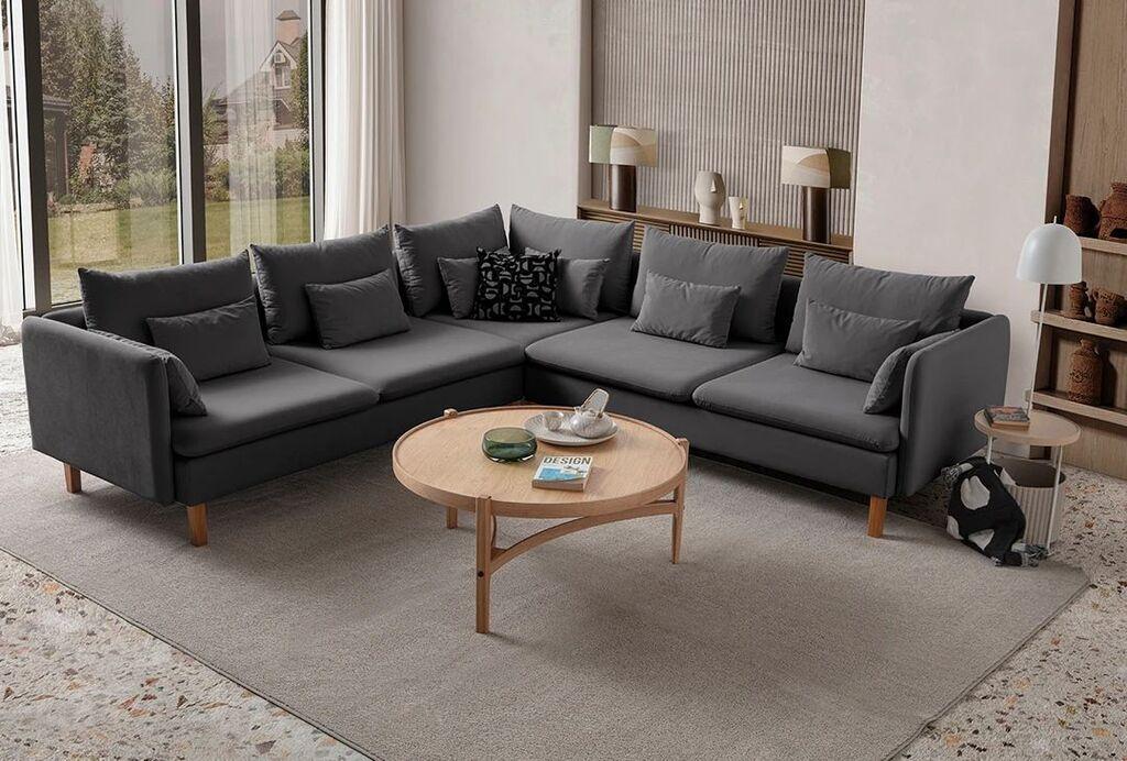 Atelier del Sofa Kutna sofa Flexy L, 285 x 285 x 100 cm, Antracit