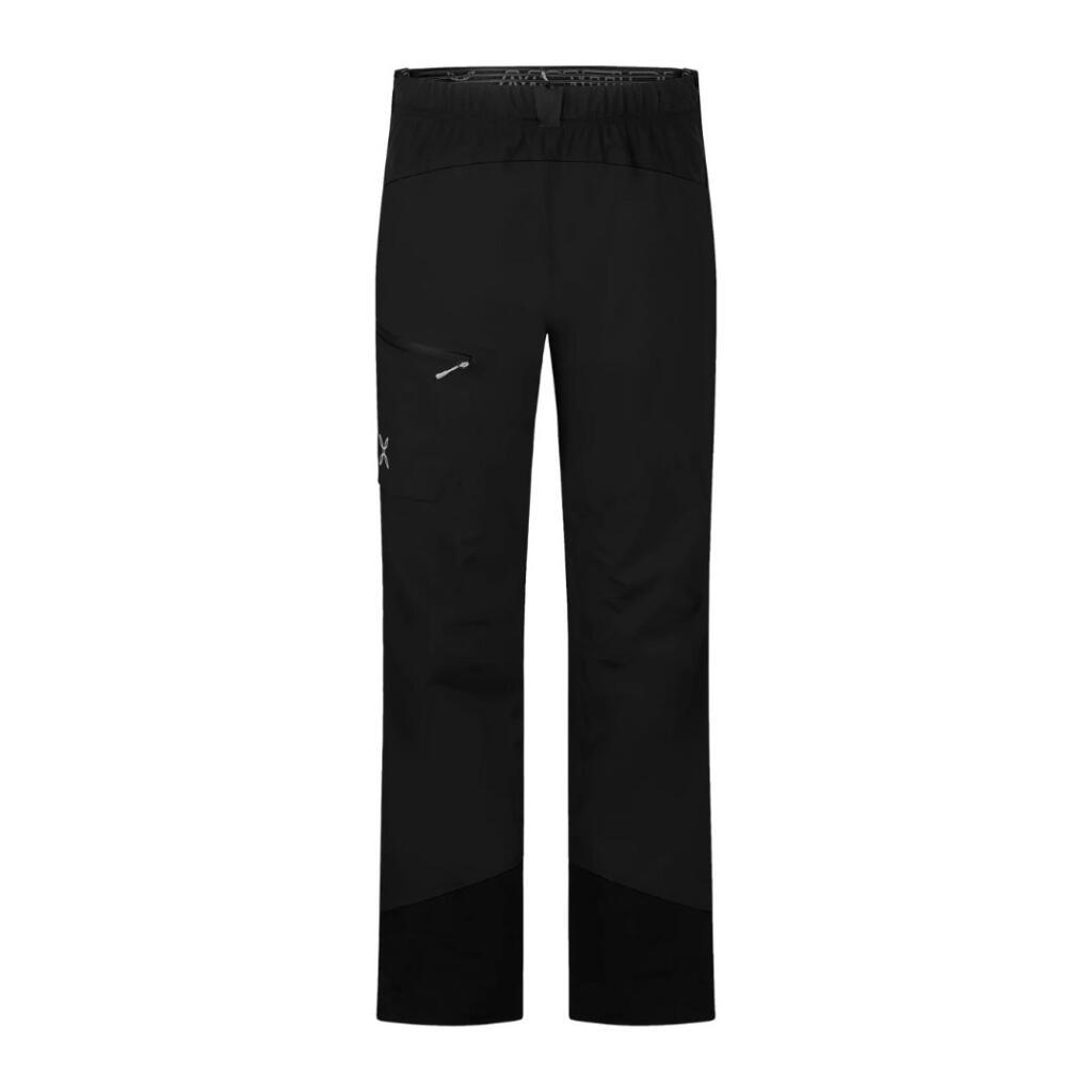 Montura Uniseks pantalone za planinarenje Reactive cover, Crne