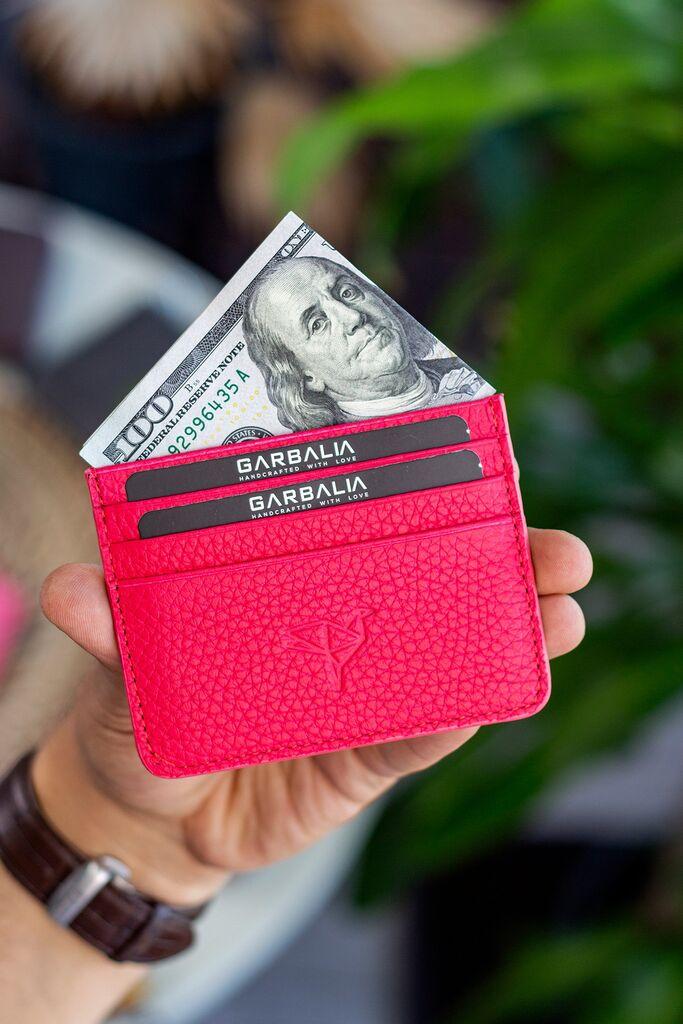 Bagmore Cape Card novčanik, crveni