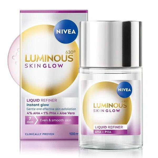 Nivea NFC Luminus 630 Skin Glow tečni piling