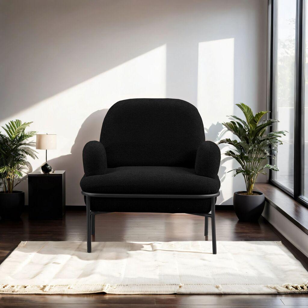 Atelier del Sofa Fotelja Aster, 85 x 80 x 53 cm, Antracit