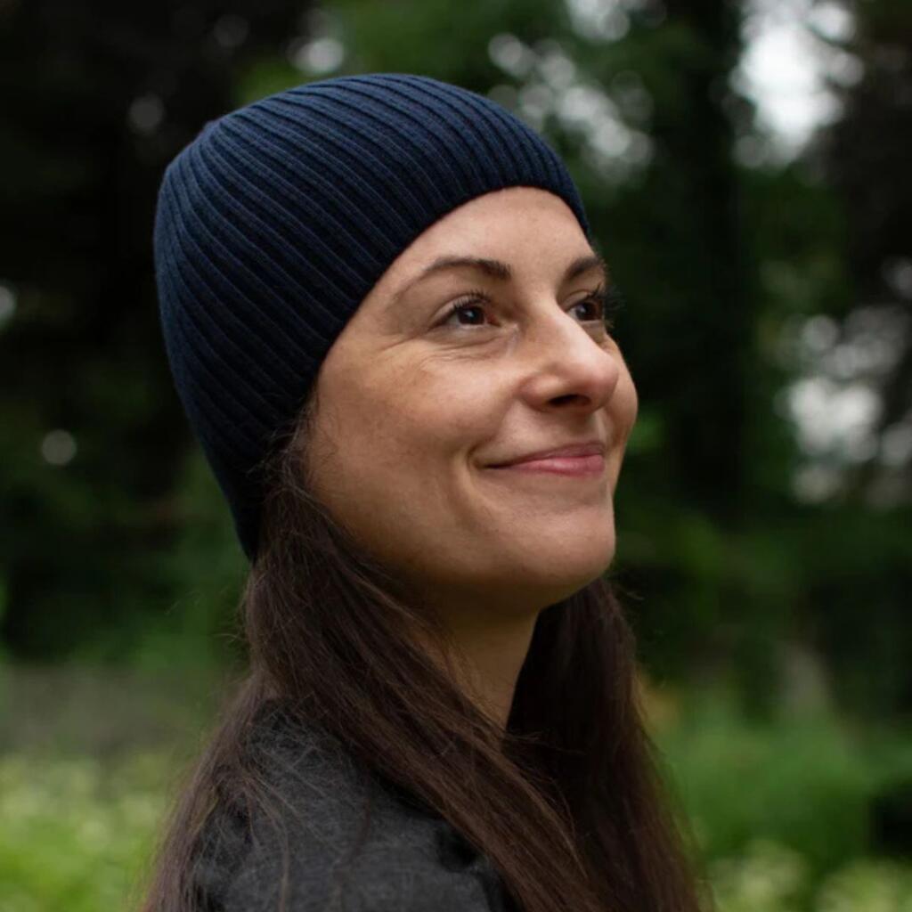 Woolona Unisex kapa Wintry, Teget