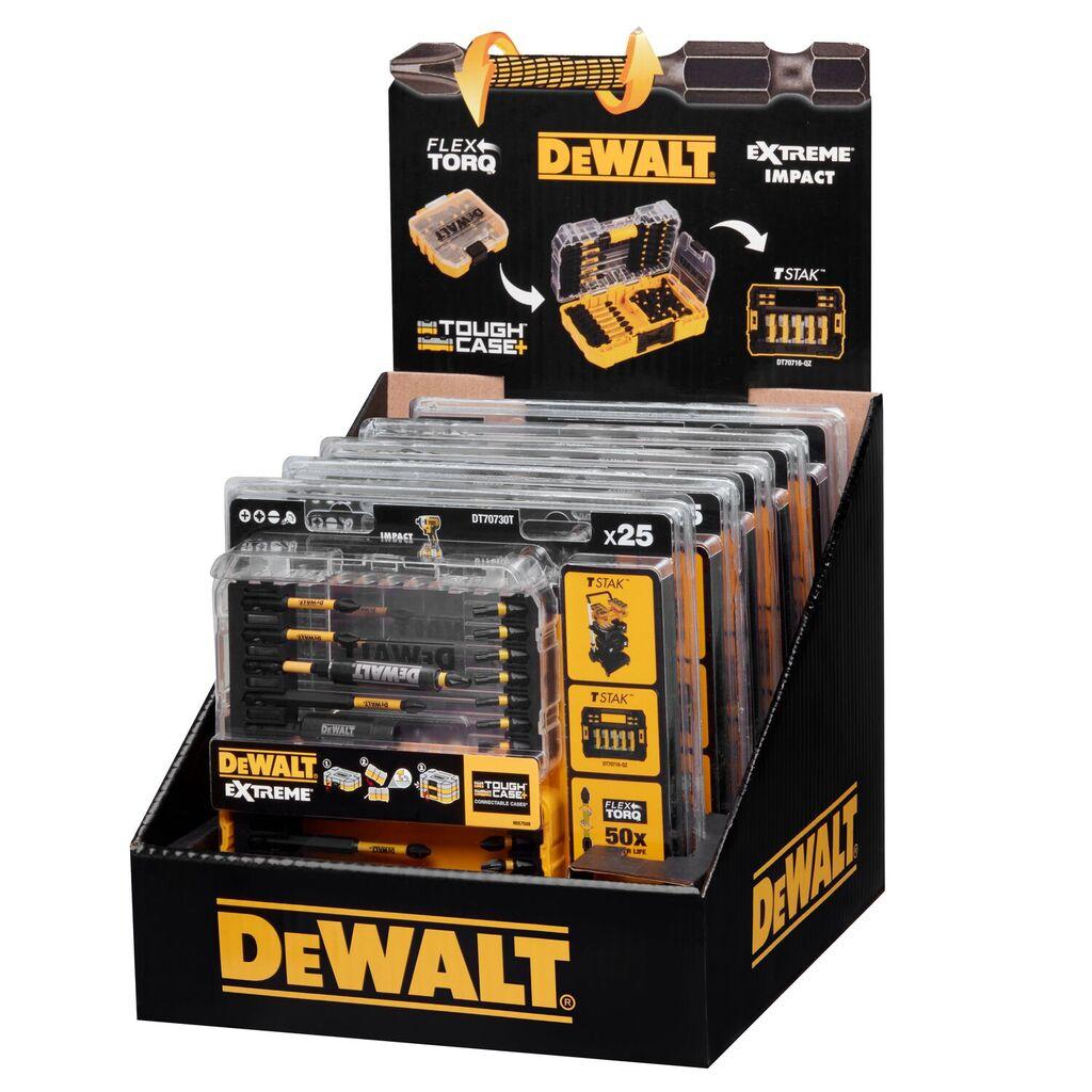 Dewalt 25 djelni set nastavaka Flextorq u koferu DT70730T
