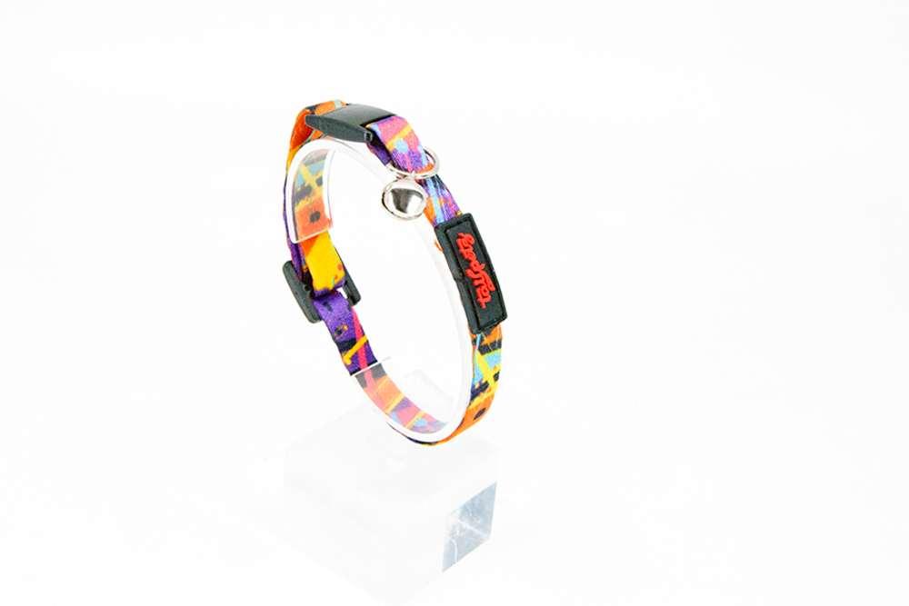 Ogrlica za mačke Paws & Whiskers Splash, šarena