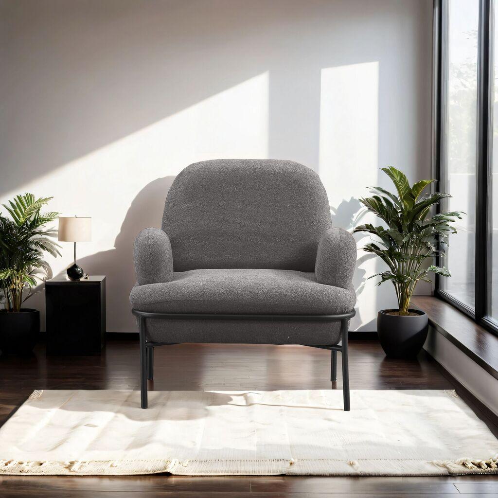 Atelier del Sofa Fotelja Aster, 85 x 80 x 53 cm, Antracit