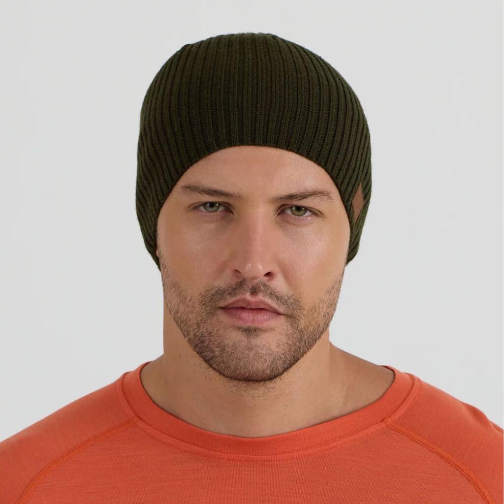 Woolona Unisex kapa Wintry, Maslina