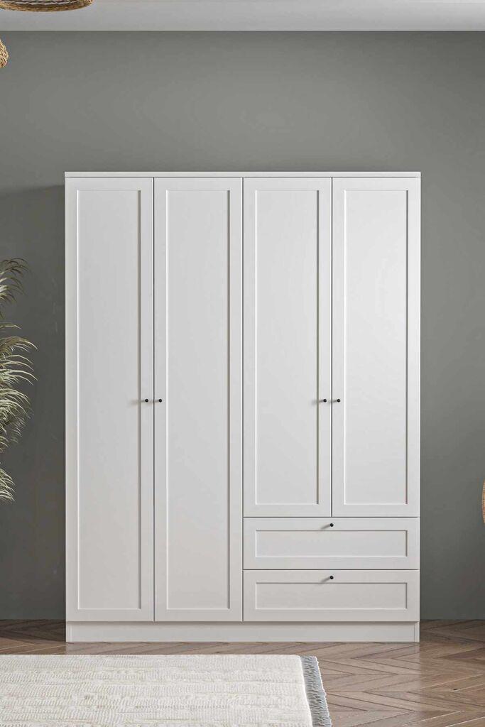 Hanah Home Ormar Terra 182, 137 x 182 x 52 cm, Bijeli