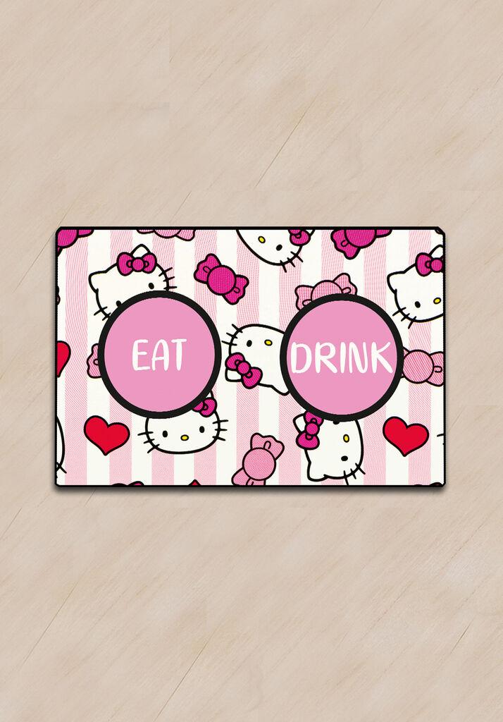 Podloga za zdjelu Paws & Whiskers, Berretto Rosa, šarena