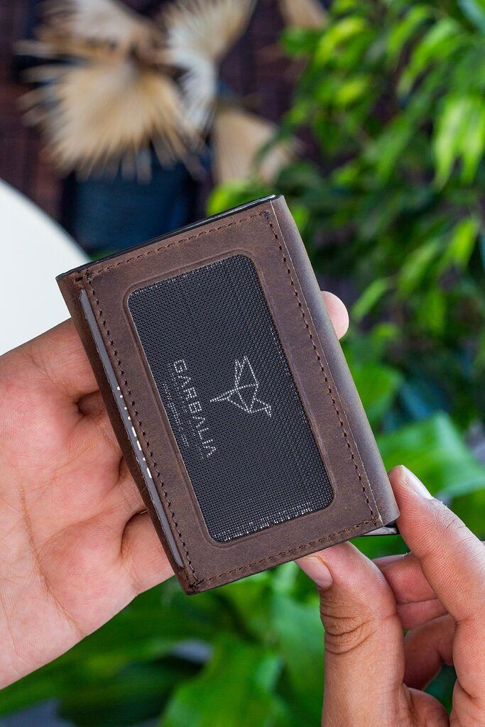 Bagmore Card novčanik, dimljeni, smeđi