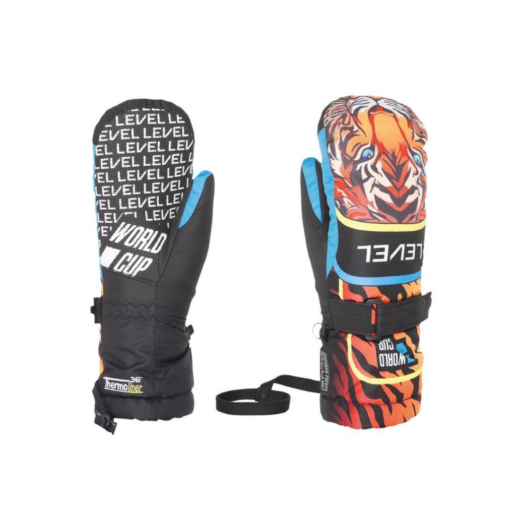Level Rukavice Junior Mtt, Narandžasto-crne