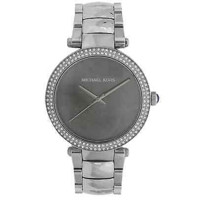 MICHAEL KORS Ženski ručni sat MK 6424, Kvarcni mehanizam, Sivo kućište, Srebrne boje