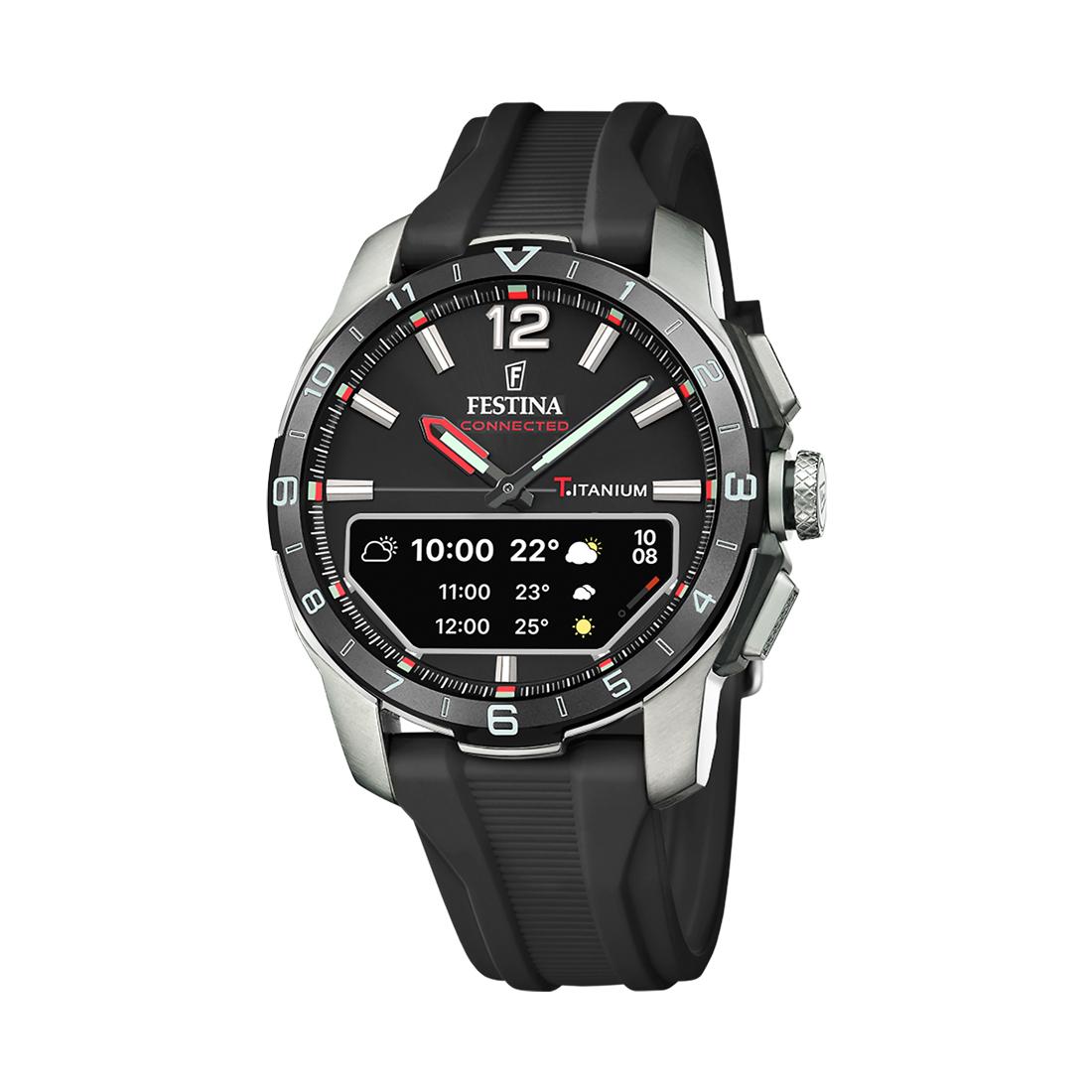 FESTINA Muški ručni sat F23000/4, High-Performance Kvarcni mehanizam, Crno kućište, Crni